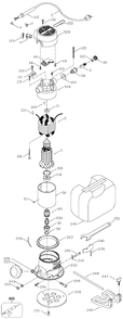 Page A Diagram and Parts List for 690LR Type 2 Porter Cable Router
